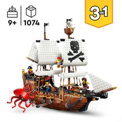 LEGO&reg; Creator Barco Pirata Ic&oacute;nico 31387