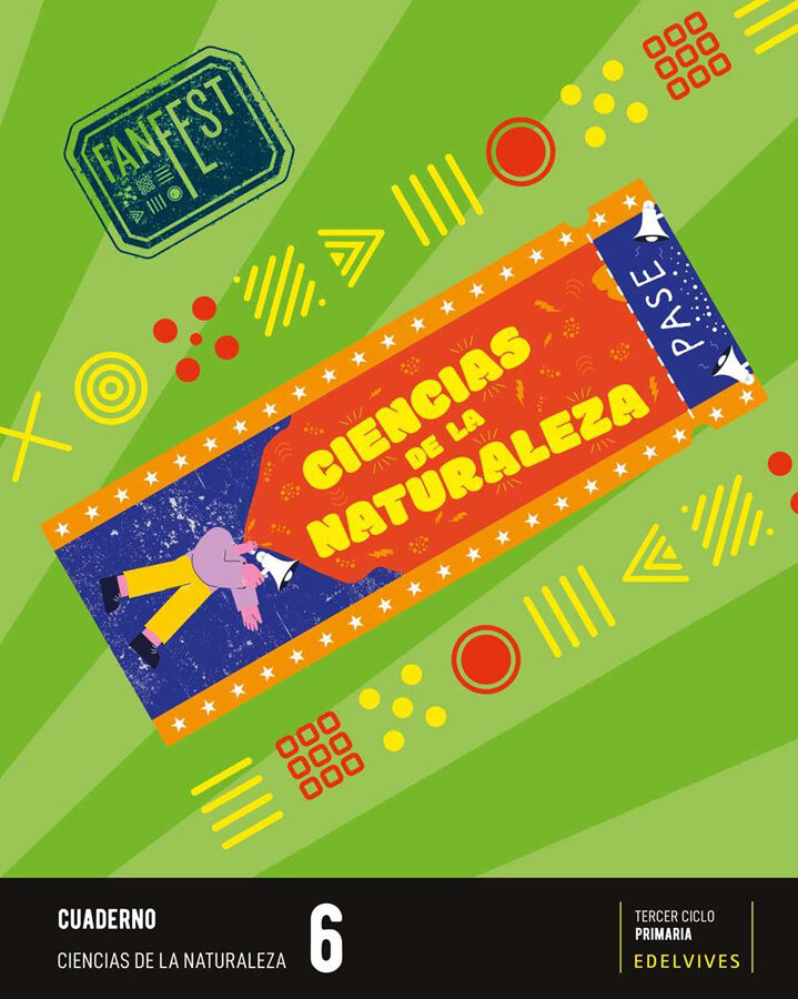 Ciencias de la Naturaleza 6&ordm; Primaria. Cuaderno. Gen&eacute;rico