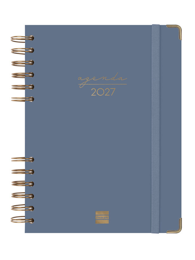 Agenda Finocam Alma Dia P&agrave;gina 2027 Castell&agrave; Blau