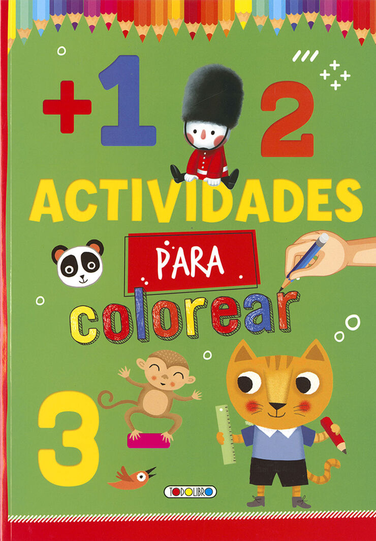 Actividades para colorear (verde)