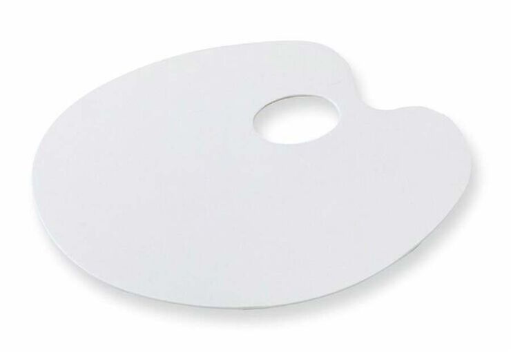 Paleta plástico Faibo blanco