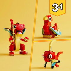 LEGO® Creator Drac Vermell 31145