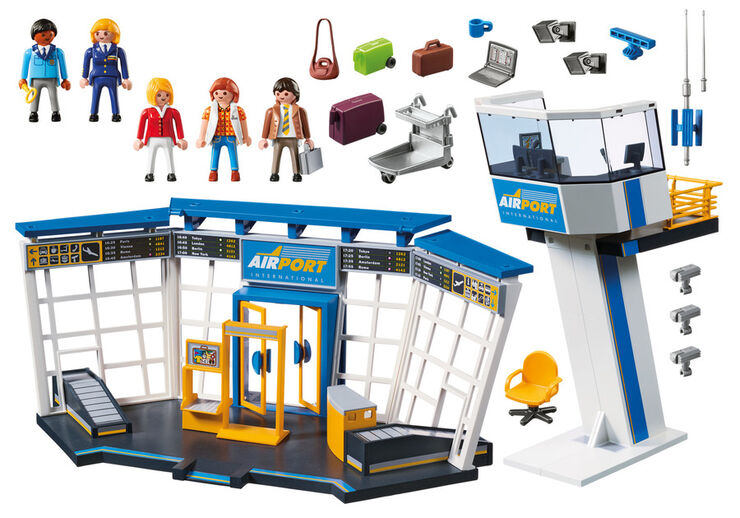 Playmobil Torre de control i aeroport (5338)