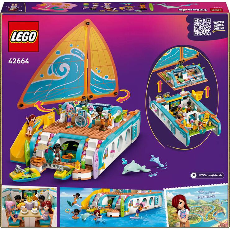 LEGO® Friends Aventura en el Barco de Viaje 42664
