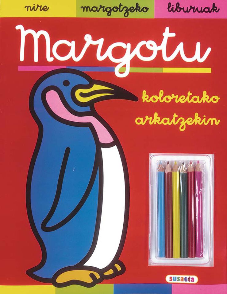 Margotu koloretako arkatzekim (2 titulu)