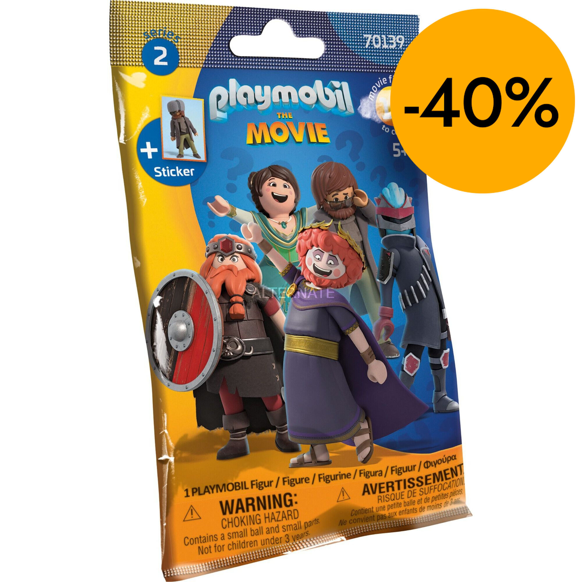 Playmobil The movie Figuras Serie 2 1U