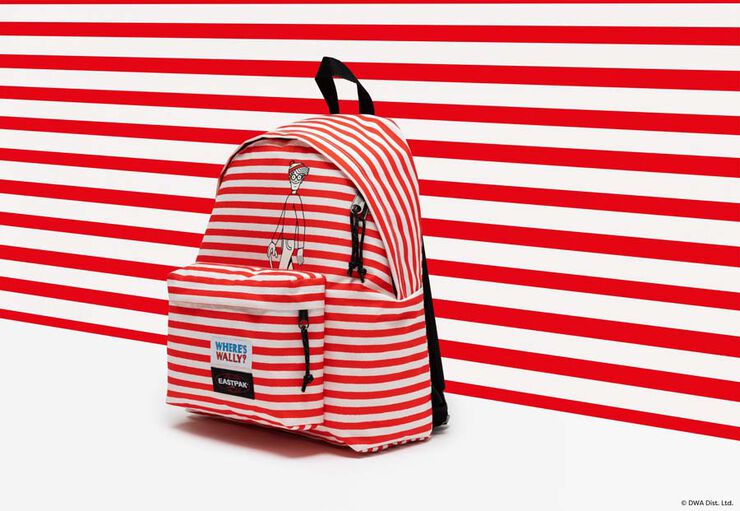 Mochila Eastpak Padded Wally Rayas