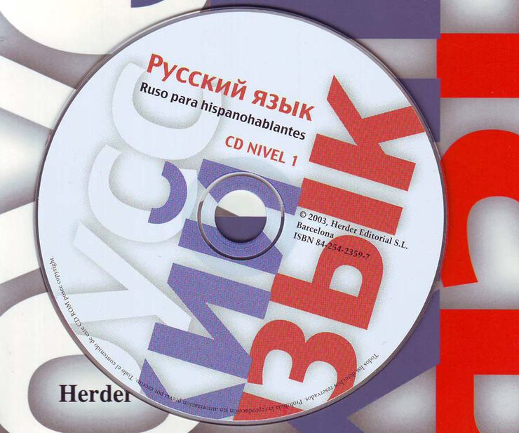 Ruso para hispanohablantes. Nivel 1 CD