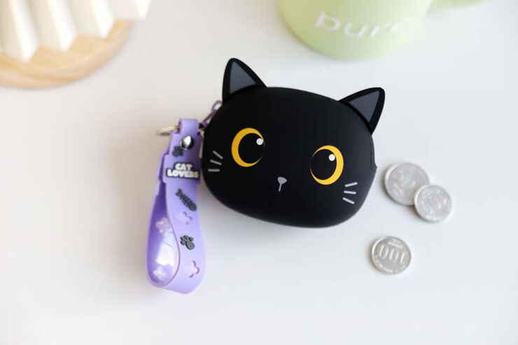 Monedero silicona iTotal Cat