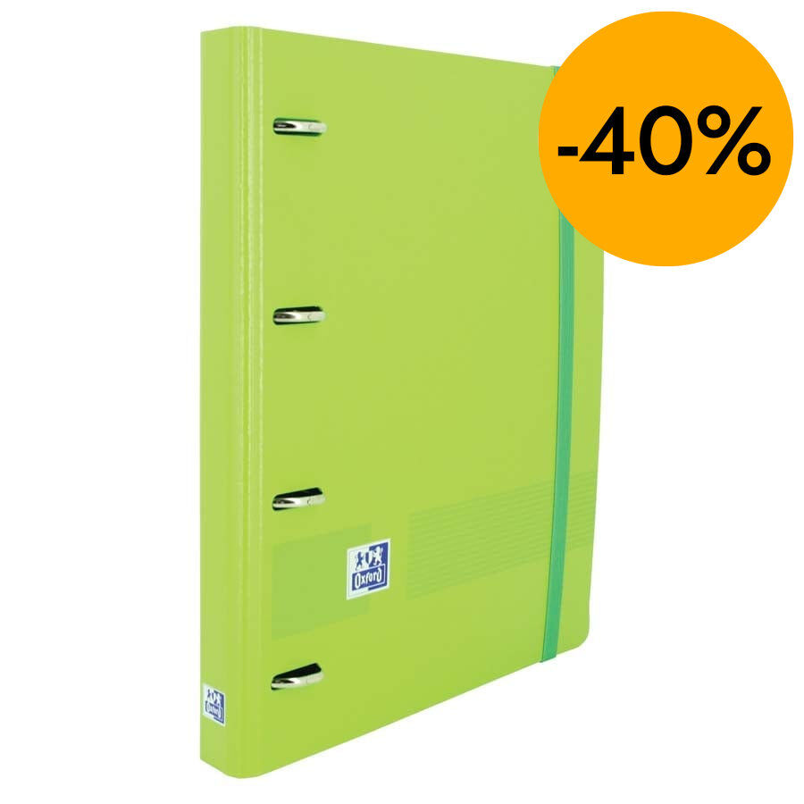 Carpeta Oxford Europeanbinder Live & Go A4 + recambio verde