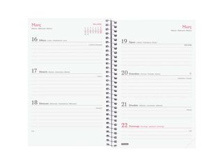 Agenda Finocam Design Collection E5 sem/vista horizontal cat 2026 Imposible