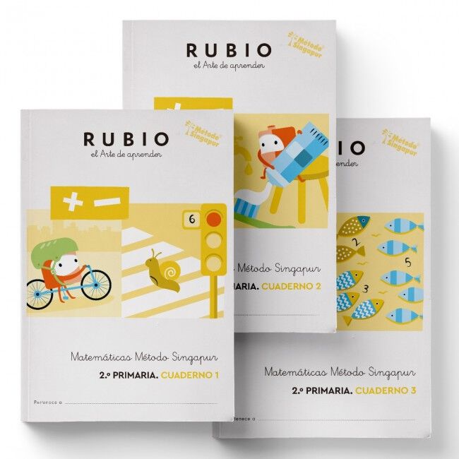 Pack Matem&aacute;ticas M&eacute;todo Singapur 2.&ordm; Primaria