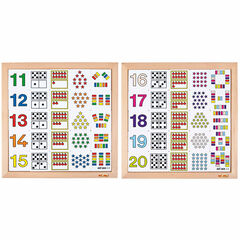 Tablero matemático 11-15+16-20 Tablero matemático 11-15+16-20
