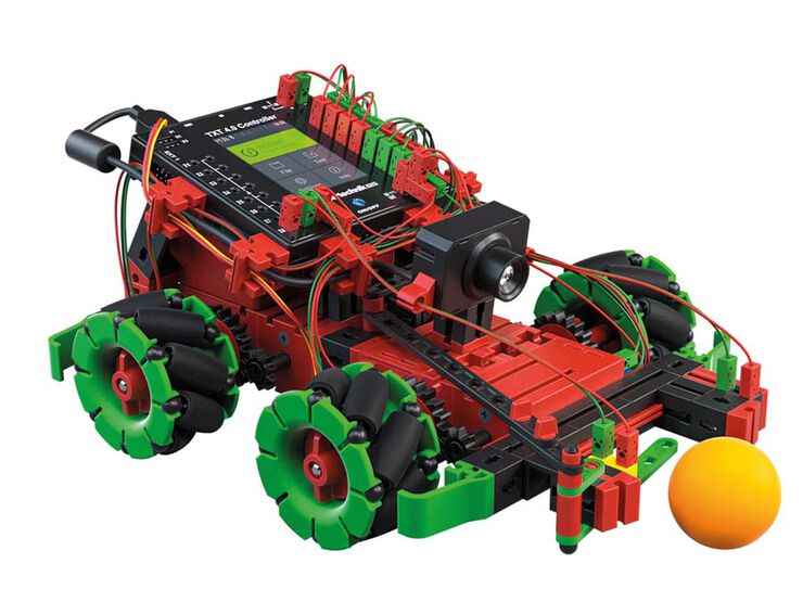 Fischertechnik Robotics Add On: Omniwheels
