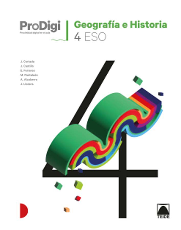 Cuaderno Geograf&iacute;a E Historia 4&ordm; ESO. Prodigi