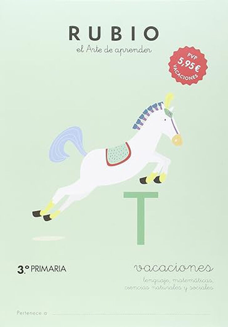 Vacaciones 3º Primaria Rubio