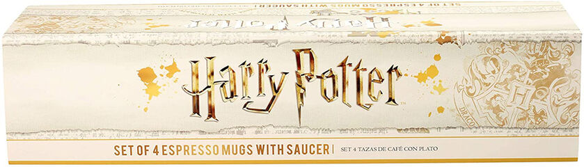 Set 4 mini tasses i plats de Harry Potter