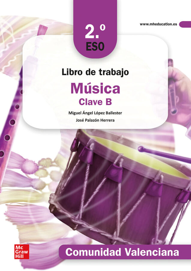 M&uacute;sica 2.&ordm; ESO. Libro de trabajo. Comunidad Valenciana