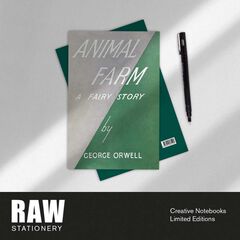 Llibreta A5 Raw Stationery Primera Edició Animal Farm