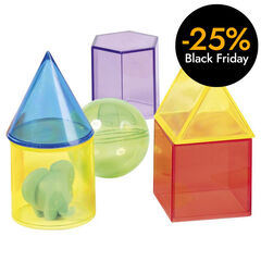 Formas geométricas translúcidas