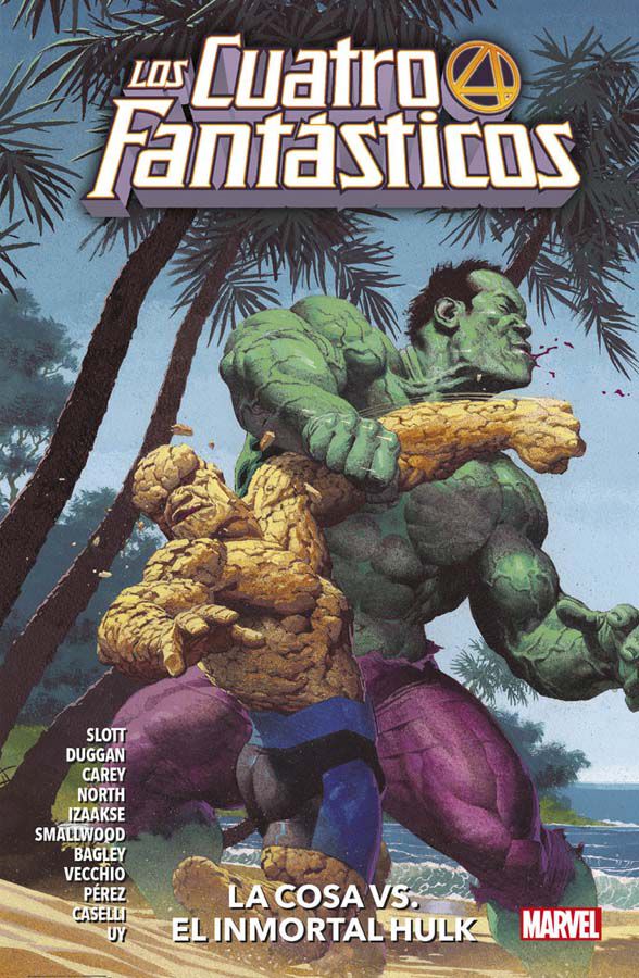 Los 4 Fant&aacute;sticos 4. La Cosa vs. El Inmortal Hulk