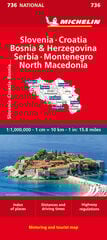 Mapa National Slovenia/Croatia/Bosnia Herzegovina Mapa National Slovenia/Croatia/Bosnia Herzegovina