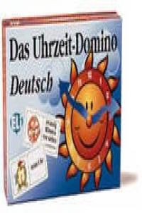 ELI Das Uhrzeit Domino Deutsch ELE/Horas
