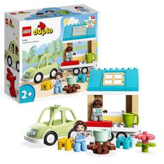 LEGO® Duplo Casa Familiar amb Rodes i Cotxe 10986