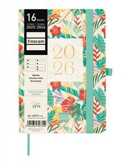Agenda Finocam 16 meses Capri F4 sem/vista cat 2025-26 jungla