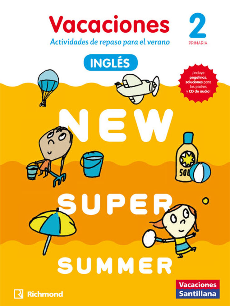 Vacaciones New Super Summer 2º Primaria