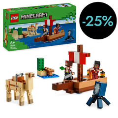 LEGO® Minecraft El Viaje en el Barco Pirata 21259