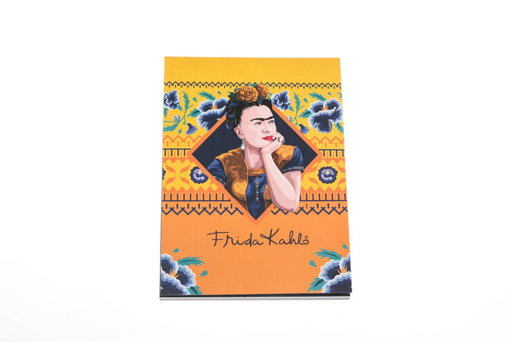 Libreta Dignidart Frida Kahlo A5 Amarillo