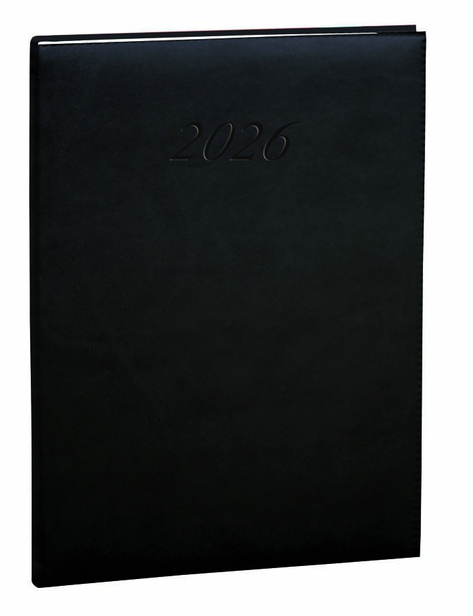 Agenda Quo Vadis Daily Prestige Brand A5+ dia/p&agrave;g mult 2026 gris