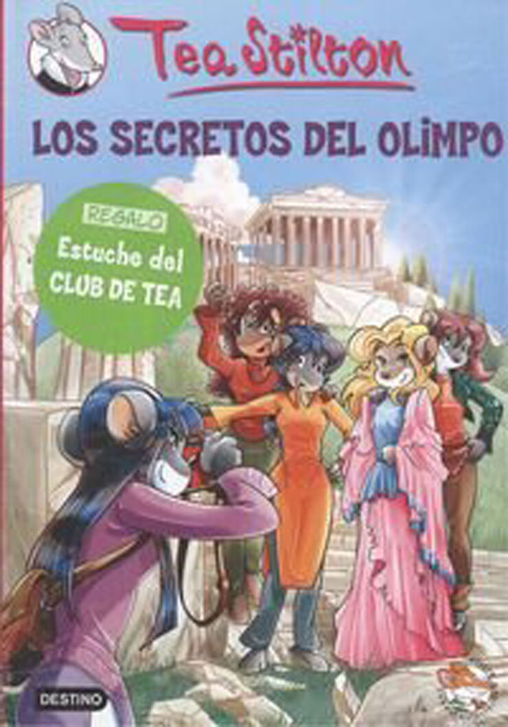 Pack Tea Stilton 20. Los secretos del Olímpo + estuche
