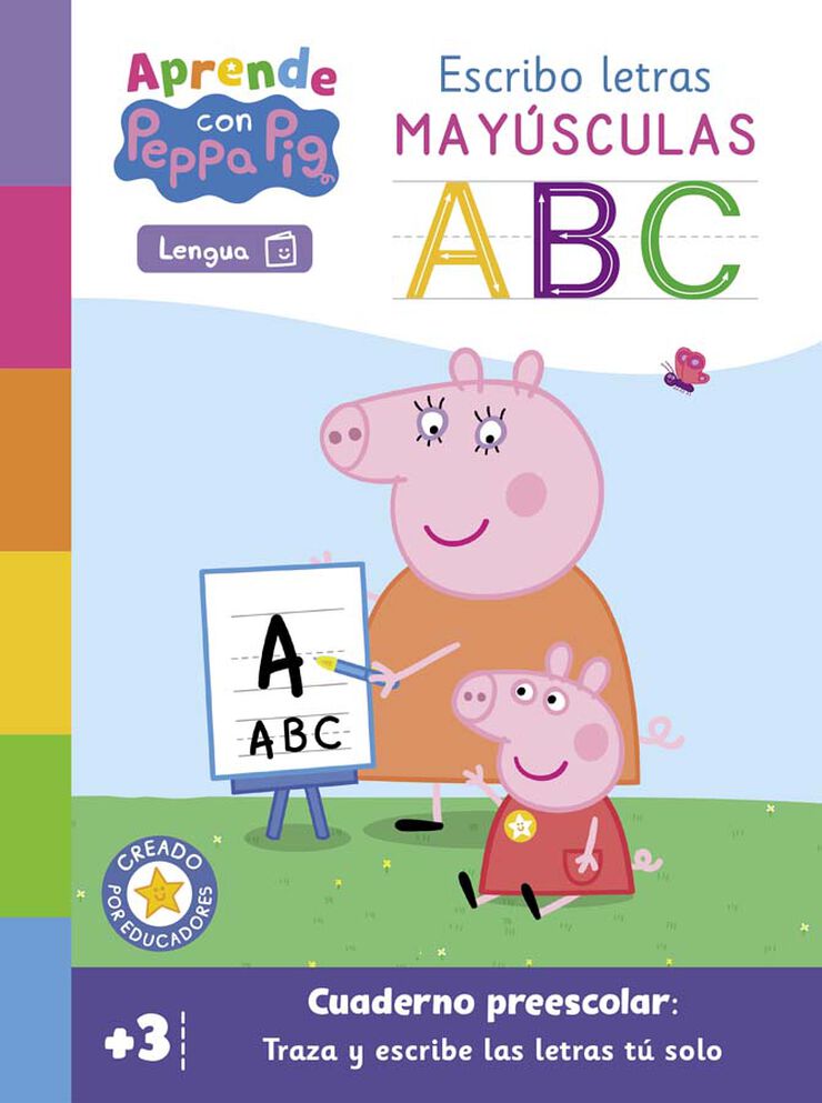 Aprende con Peppa Pig - Escribo letras mayúsculas