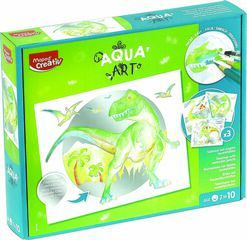 Aqua Art Dinosaurios Maped Creativ Kit