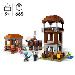LEGO® Minecraft El Campament dels Salvatges i el Devastador 21278