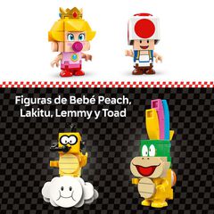 LEGO® Super Mario Mario Kart™: Set Bebé Peach y Grand Prix 72036