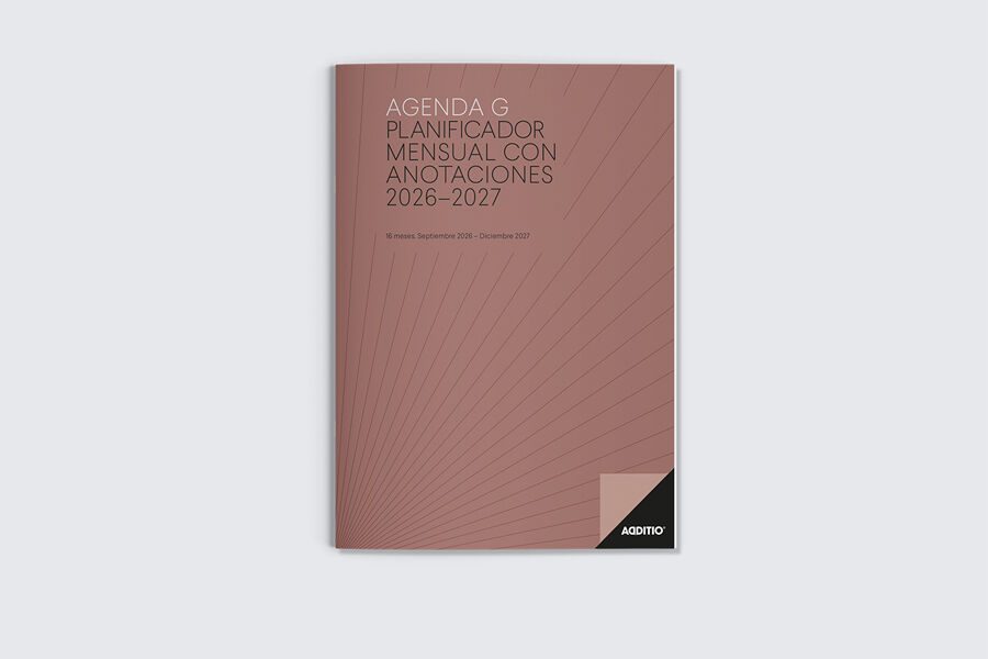 Agenda Additio 16 Meses Global Castellano 2026-2027
