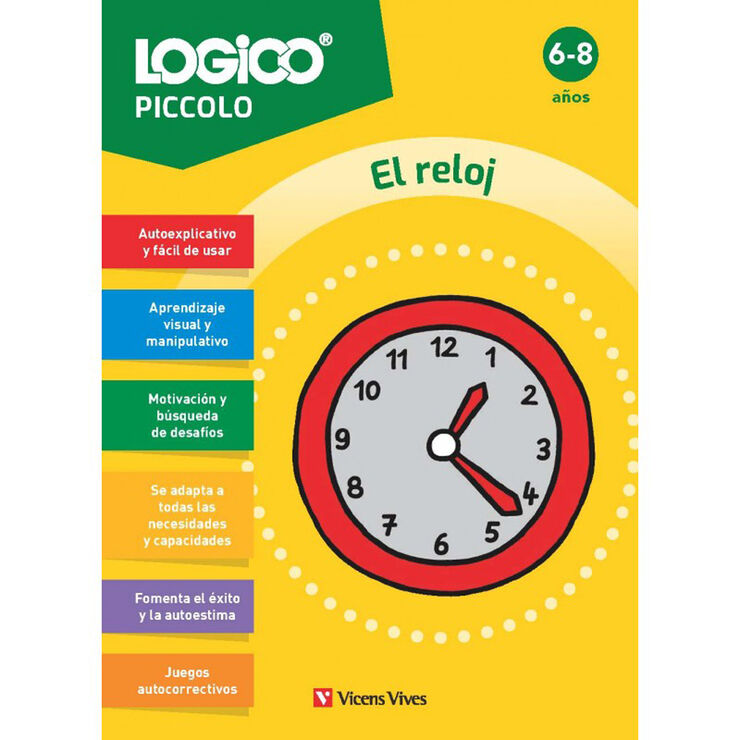Logico Piccolo. Matemáticas - El reloj
