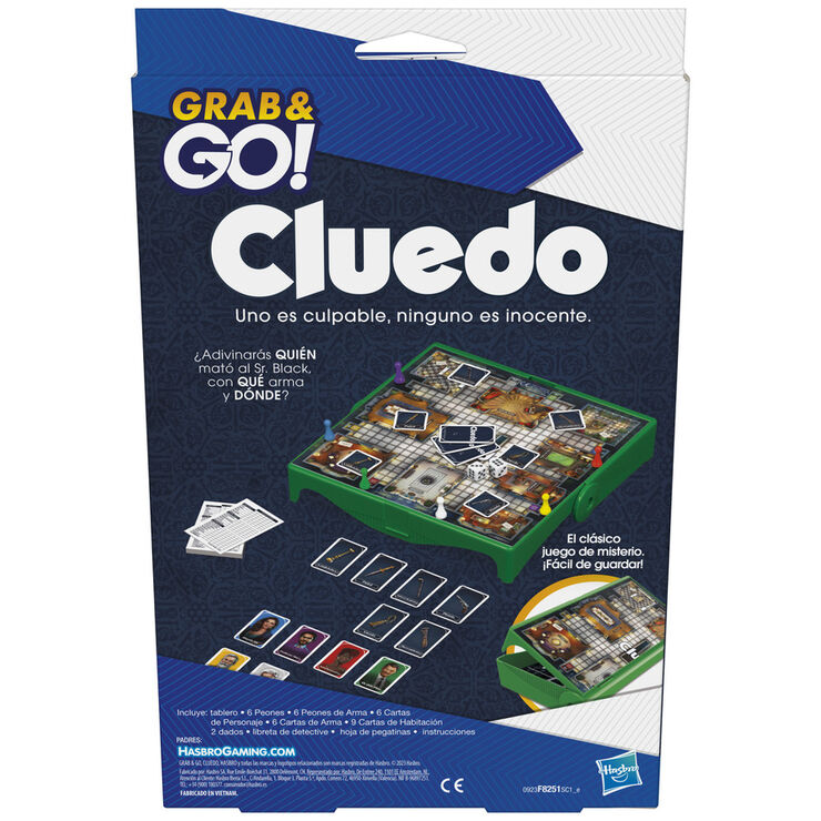 Cluedo formato viaje Hasbro
