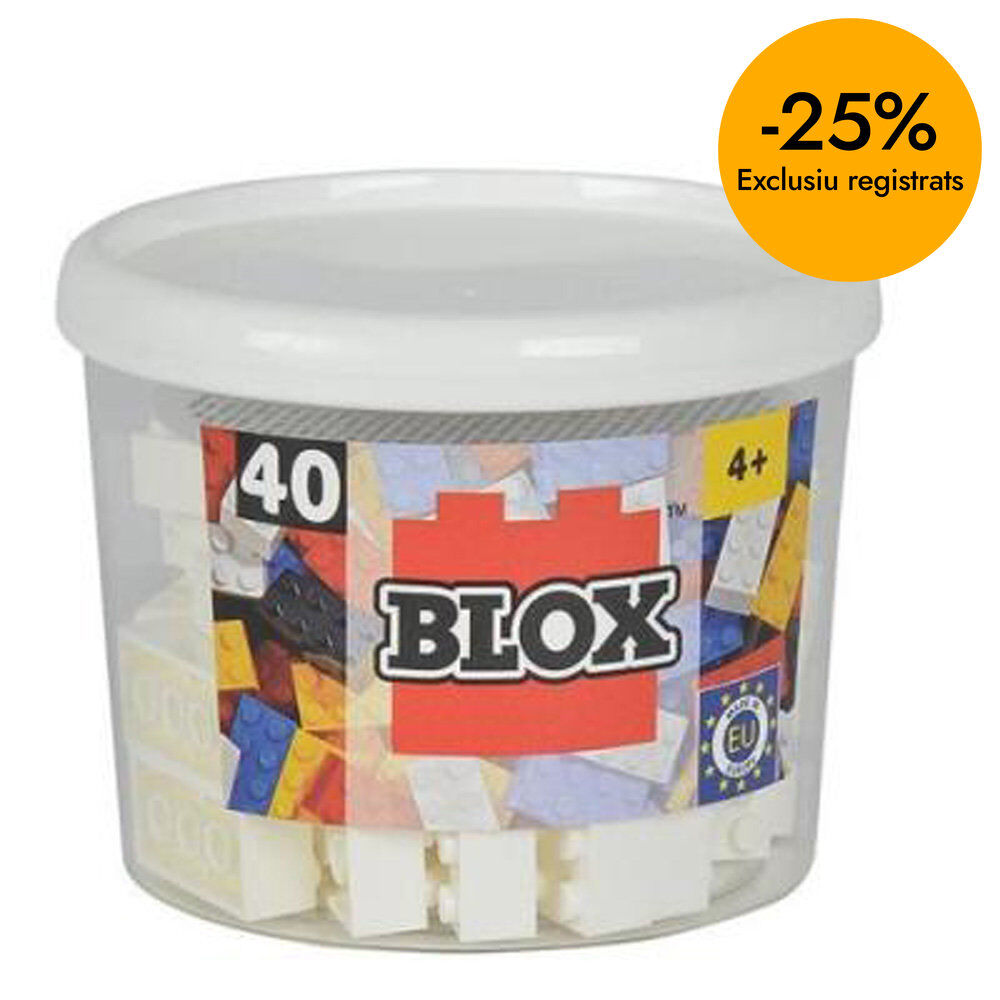 Blox Bote&nbsp;40 Bloques Blancos