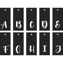 Plantillas Caligrafía Abecedario Artemio 70 piezas