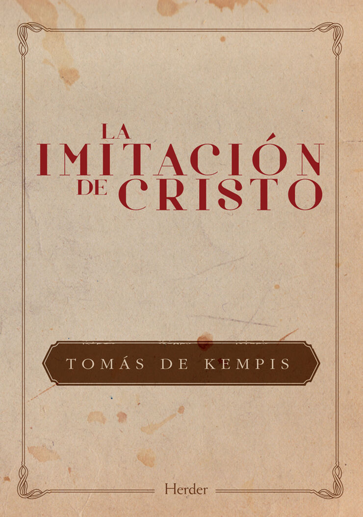 La imitación de Cristo