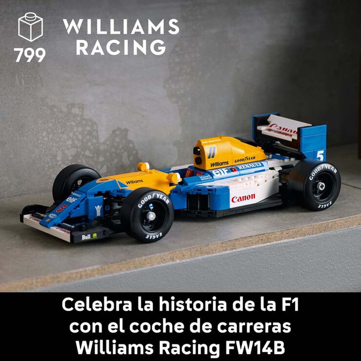 LEGO® Icons Williams Racing FW14B y Nigel Mansell 10353