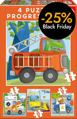 Puzle vehículos de rescate