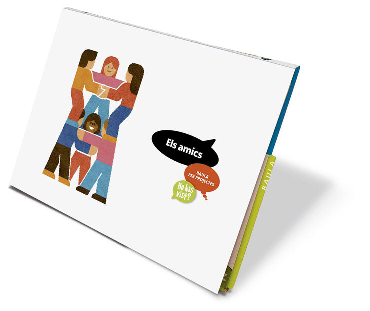 Carpeta de l'alumne Els amics - Ho has vist? - Infantil