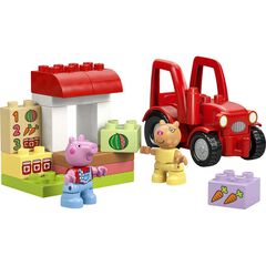 LEGO&reg; DUPLO Peppa Pig Tractor y Mercado 10468