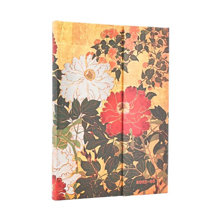 Agenda escolar Paperblanks Midi apaisada sem/vista 2025-26 Natsu