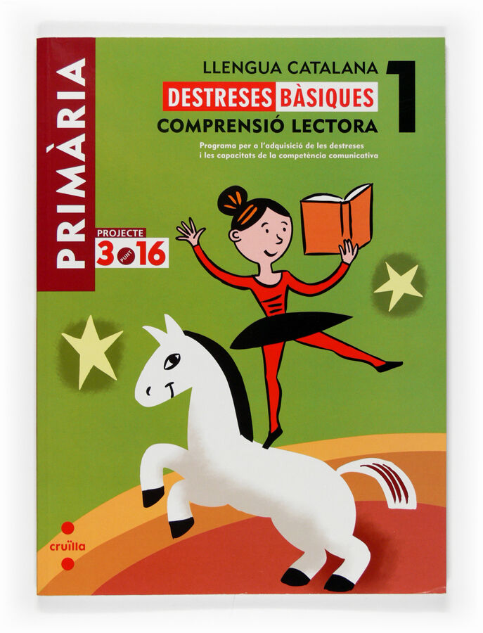 Llengua catalana. Comprensi&oacute; lectora. Destreses b&agrave;siques. 1 Prim&agrave;ria . Projecte 3.16